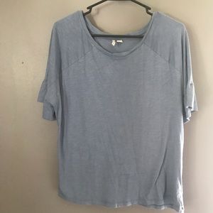 Cato ruffle sleeve top size L